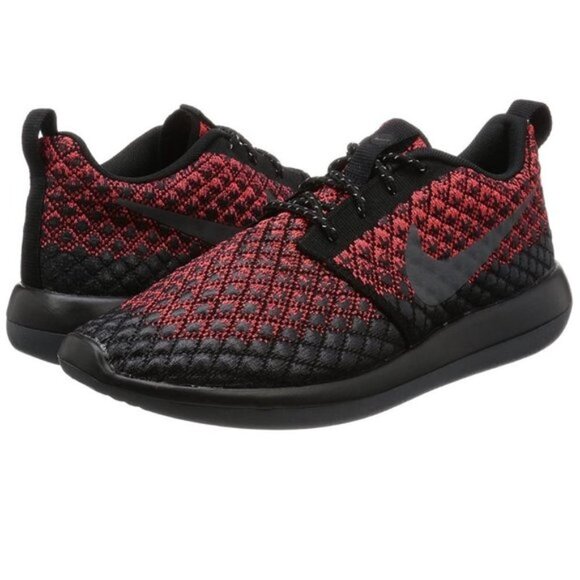 Nike Roshe 2 Flyknit 365 Bright Crimson 9 RARE - Picture 1 of 10
